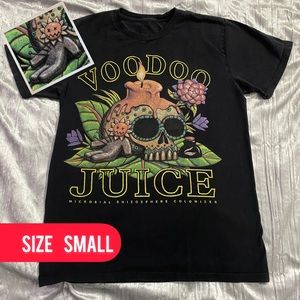 VOODOO shirt size S - black voodoo juice doll